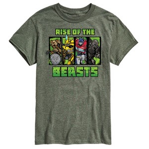 Men's - Transformers - Rise Of The Beasts- Adult Short Sleeve Tee Short Sleeve Graphic T-Shirt - 1 of 4