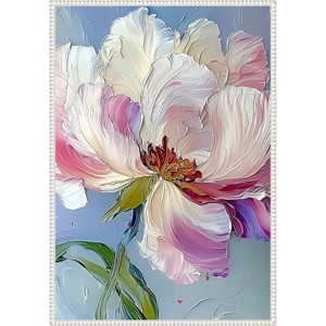 Amanti Art Floral Elegance II by Tradelink Inhouse Artist Framed Canvas Wall Art - 1 of 4