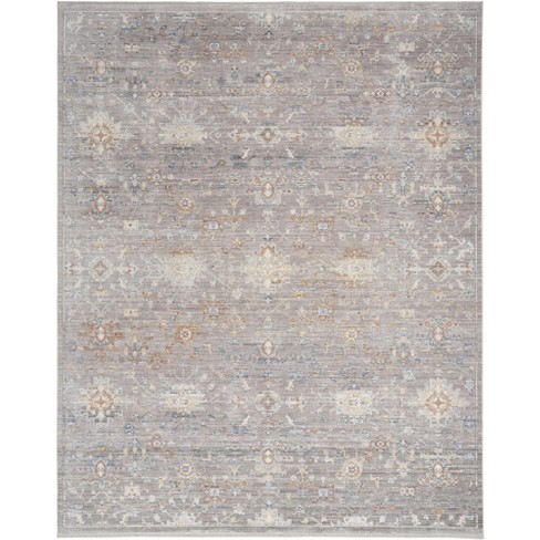 Nourison Timeless Classics Vintage Persian Indoor Rug Grey 8'6