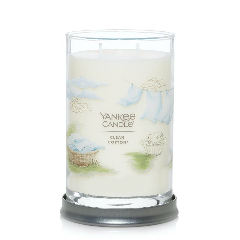 20oz Signature Tumbler Clean Cotton - Yankee Candle, 2 of 7