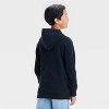 Boys' Super Mario Key Hooded Sweatshirt - Black - 3 of 4
