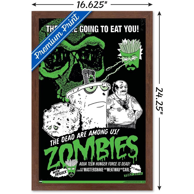 Trends International Aqua Teen Hunger Force - Zombies Framed Wall Poster Prints, 3 of 7