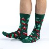 Christmas Tree on a Car Socks from the Sock Panda (Men's or Women's Sizes) - Great for Christmas Time - 2 of 4