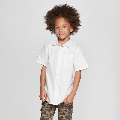 target boys white dress shirt