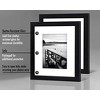 Americanflat Picture Frame with tempered shatter-resistant glass - Available in a variety of sizes and styles - image 4 of 4