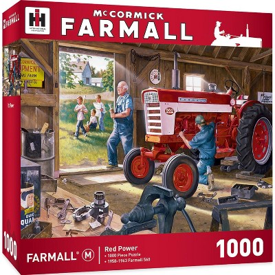 MasterPieces Inc Farmall Tractors Red Power 1000 Piece Jigsaw Puzzle