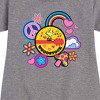 - Peanuts - Woodstock Peace And Love Flair Graphic Short Sleeve Fleece Dress - 2 of 4