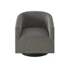 Grungis Accent Chair with Wood Base,Modern Swivel Chair for Bedroom,Reading Room,No Assembly Required - 2 of 4