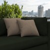 Covers&All Sunbrella® Indoor / Outdoor Throw Pillows Inserts with Covers, Set of 2 - 3 of 4
