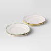 7" 4pk Stoneware Appetizer Plate Set - Threshold™ - 3 of 4