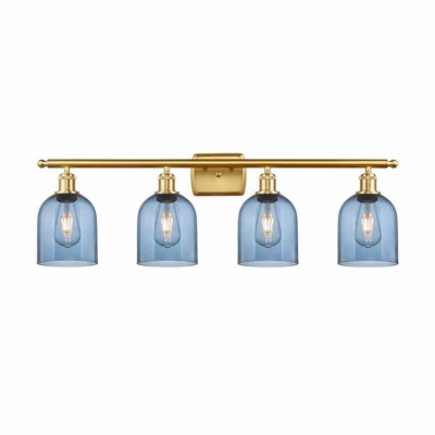 Bella - 4 Light Bath Vanity In Industrial Style-10.5 Inches Tall and 35.5 Inches Wide