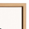 Kate and Laurel Sylvie Botanical Sketch Print No 2 Framed Canvas by The Creative Bunch Studio, 23x33, Natural - 3 of 4