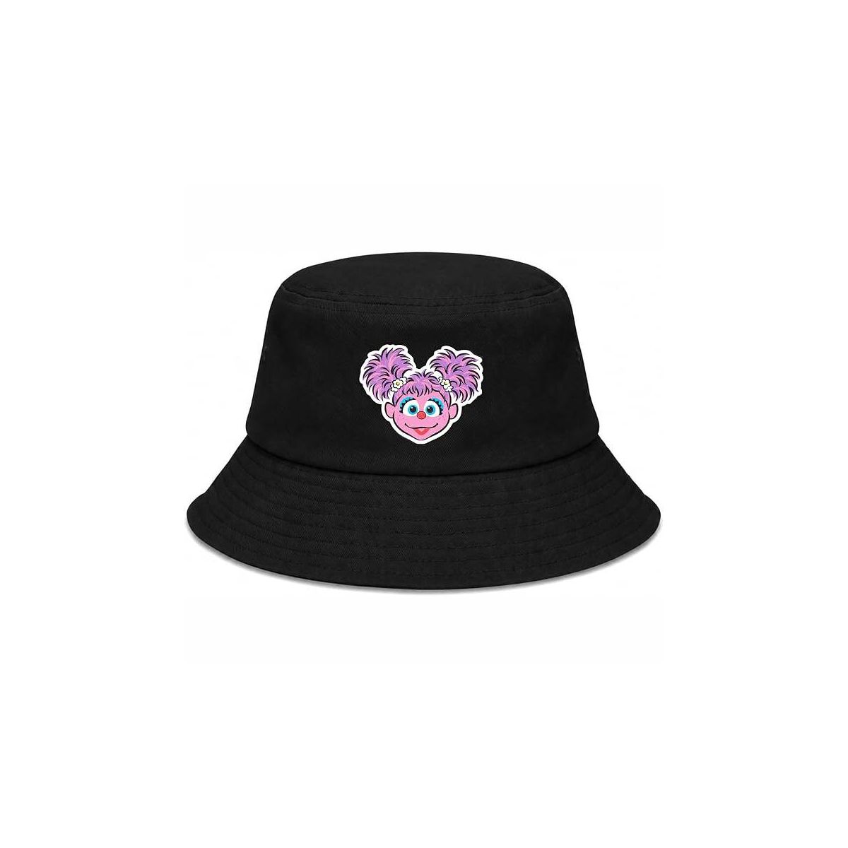 Sesame Street Bucket Hat for Kids - Officially Licensed Cookie Monster, Abby, Oscar and Elmo Bucket Hat 4-14 Black, Grey, Blue, White and Red