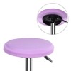 Unique Bargains Washable Elastic Round Stool Slipcovers and Furniture Covers Dia 11-14 Inch 2 Pcs - 4 of 4
