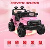 12v Electric Ride-on Truck for Kids with Parent Remote Control | 3 Speeds, All-Terrain Tires - 3 of 4