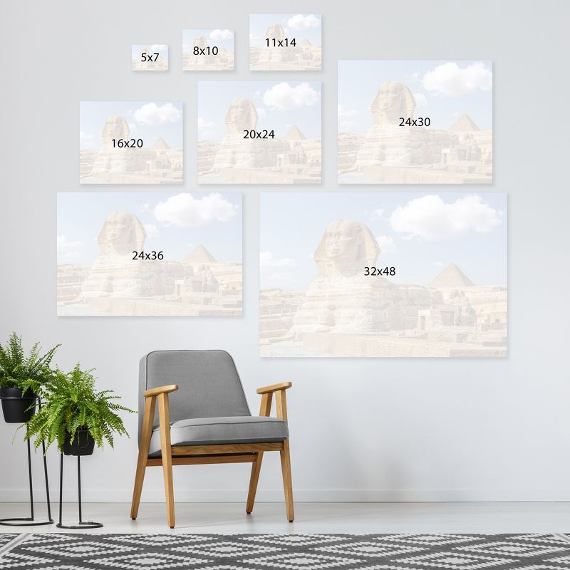 Americanflat Modern Wall Art Room Decor - The Sphinx by Manjik Pictures, 4 of 7