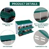 Chicken Nesting Boxes, Metal Egg Laying Box with Lid Cover to Protect Eggs, Rollout Egg Collection, Pull Out Design Easy Cleanable - 3 of 4