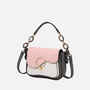 MKF Collection Fantasia Solid Vegan Leather  Women's Crossbody Bag by Mia K - 1 of 4