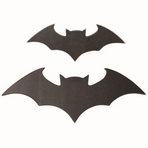 Transpac Wood Black Halloween Bats Wall Decor Set of 2 - 1 of 2