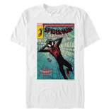 Men's Marvel Spider-Man: Into the Spider-Verse Comic Cover T-Shirt