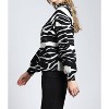 Women's Zebra Print Sweater - APNY - 2 of 3