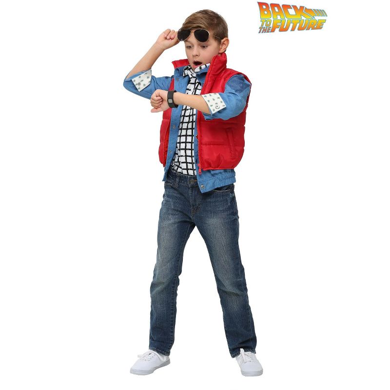 HalloweenCostumes.com Back to the Future Child Marty McFly Costume, 2 of 3