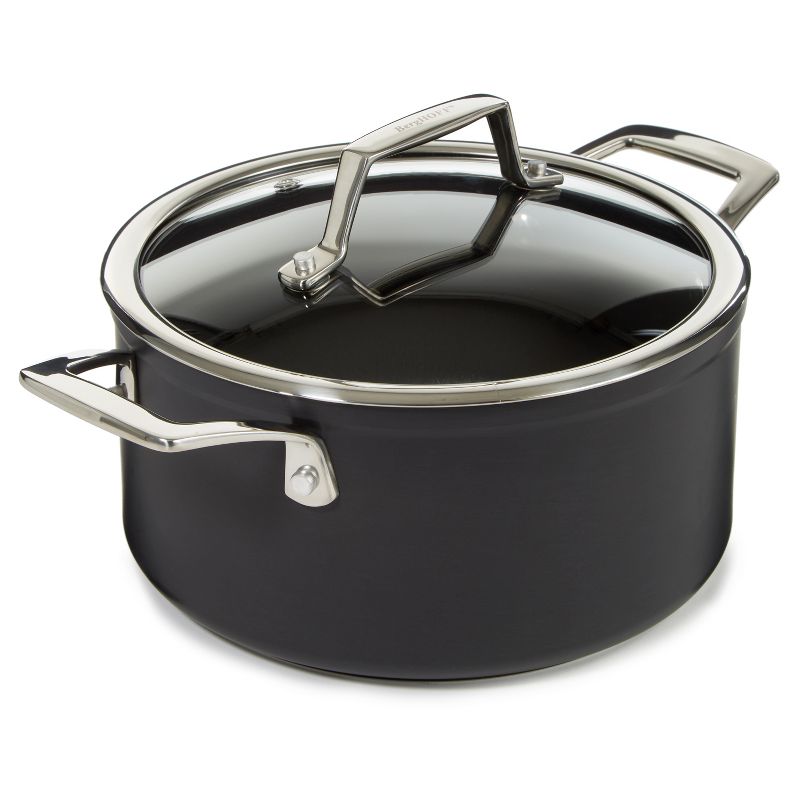 BergHOFF Essentials Non-stick Hard Anodized Covered Stockpot, Black, 2 of 7