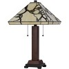 Cal Lighting BO-3101TB 60W X 2 Metal/Resin Tiffany Table Lamp - 3 of 4
