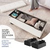 StorageBud Storage Ottoman for Bedroom End of Bed, Fabric Storage Bench, Large Storage Ottoman Bench, Entryway Bench with Storage - 2 of 4