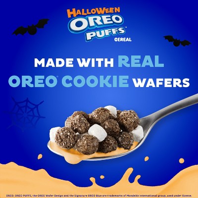 Post Halloween Oreo Puffs Breakfast Cereal - 16.5oz