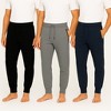 Men’s 3 Pack Ultra Soft Joggers With Zipper Pockets - 3 of 4