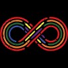 Adult Design By Humans Eternal Love Infinity Pride By Belugastore T-Shirt - 2 of 2