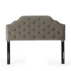 GDFStudio Luella Contemporary Tufted Full/Queen Headboard with Nailheads Accents - 2 of 4