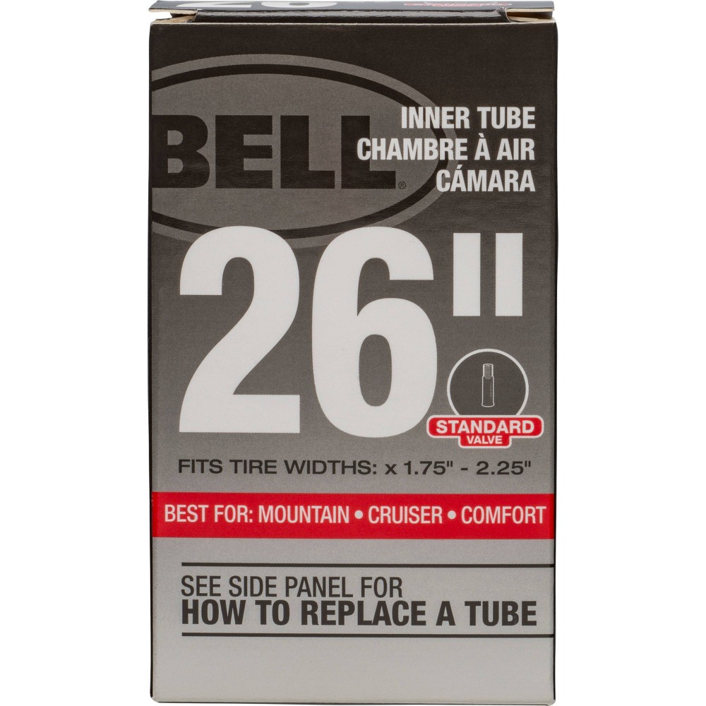 Bell 26" Standard Bike Inner Tube - Black