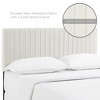 Modway Keira Headboard - Full/Queen Performance Velvet Upholstered Headboard with Tufted Details and Sturdy Mounting Frame - 4 of 4