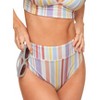 Adore Me Women's Nina High Waisted Swimwear Bottom - 2 of 3