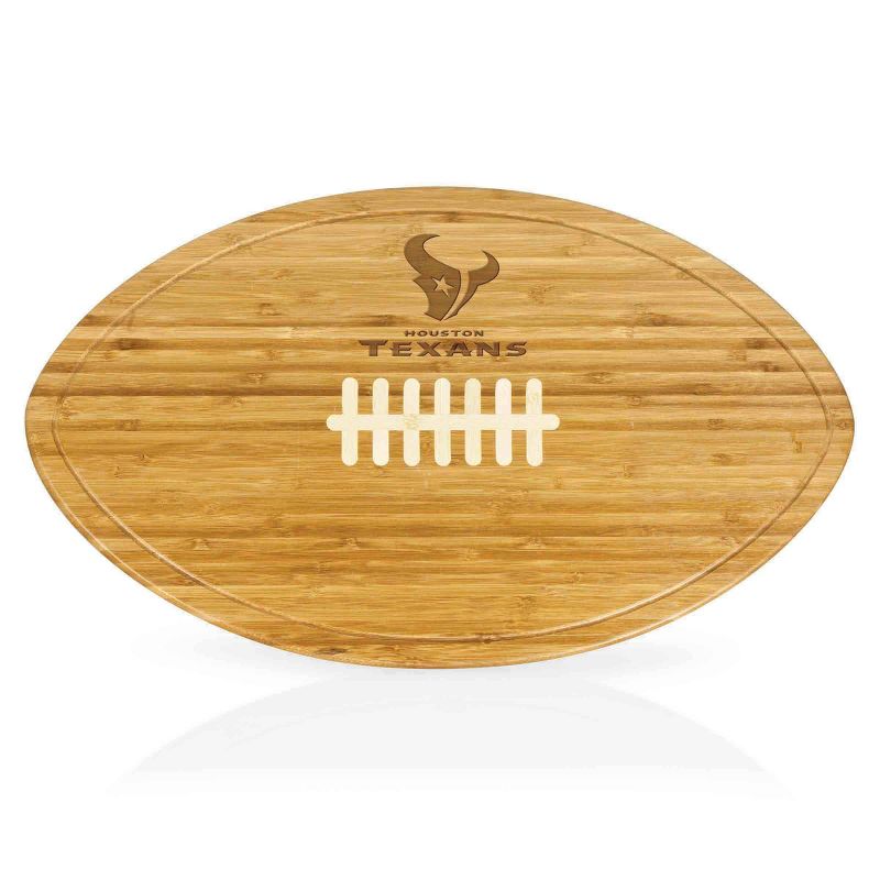 NFL Houston Texans - Kickoff Bamboo Cutting Board/Serving Tray by Picnic Time, 2 of 6