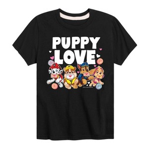 Boys' - Paw Patrol - Puppy Luv Short Sleeve Graphic T-Shirt - 1 of 4