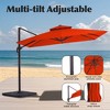 Hyleory 108'' Square Cantilever Umbrella - 2 of 4