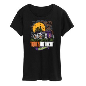 Women's - Hot Wheels - Halloween Short Sleeve Graphic T-Shirt - 1 of 4