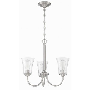 Craftmade Lighting Gwyneth 3 - Light Chandelier in  Brushed Polished Nickel - 1 of 1