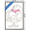 Trends International Disney Simple Moments Line Art - Pooh Framed Wall Poster Prints - 3 of 4