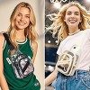 Clear Stadium Bag, Waterproof PVC Transparent Backpack Purse for Women, Crossbody Fanny Pack for Concerts, Sports, and Events - 2 of 4