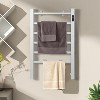 Tangkula Towel Warmer 6 Bar 100W Home Bathroom Space Saving Wall Mounted - 3 of 4