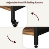Whizmax Large Rolling Printer Stand - 3-Tier Mobile Cart with Power Outlets & USB Ports, Adjustable Shelf for Home Office - 4 of 4