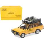Land Rover Range Rover Orange w/Roof Rack & Accessories Camel Trophy Papua New Guinea 1982 1/43 Diecast Model Car by Almost Real