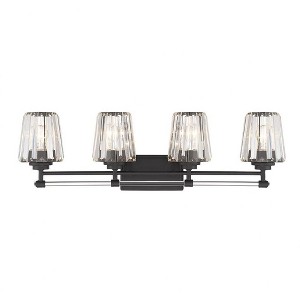 Savoy House Garnet 4 - Light Vanity in  Matte Black - 1 of 4