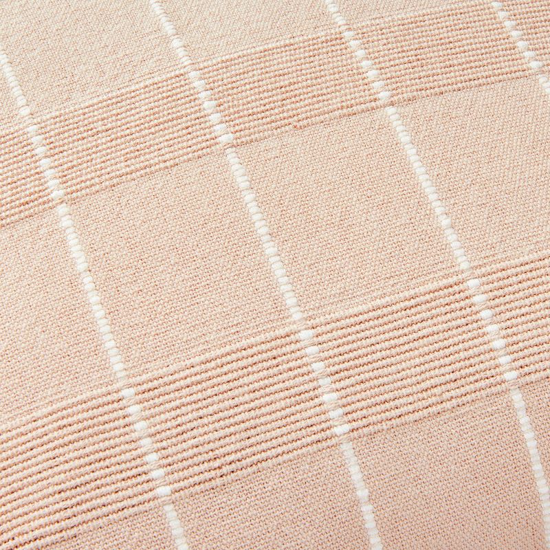 18&#34;x18&#34; Textured Multi Stripe Decorative Pillow Cover Blush/Cream - Hearth &#38; Hand&#8482; with Magnolia, 5 of 6