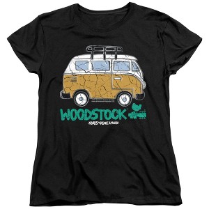 Women's Woodstock Van T-Shirt - 1 of 4