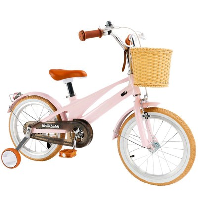 Topteng 16" Kid's Bike Child Bicycle for Boys and Girls with Basket